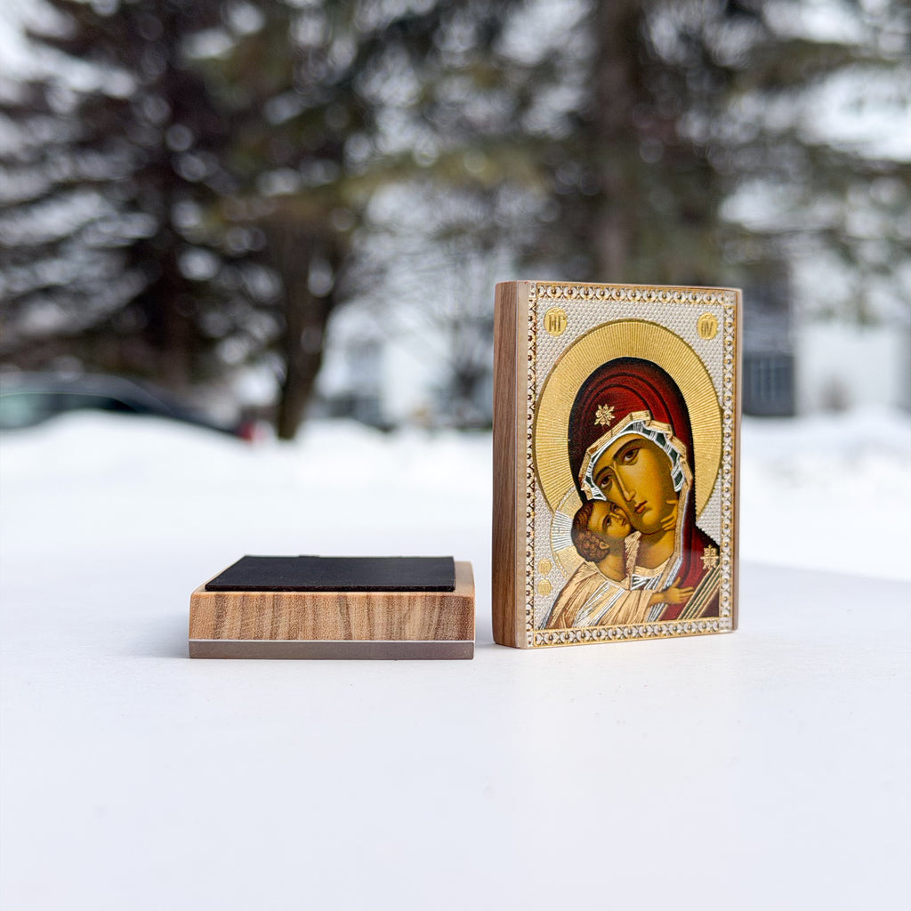 Theotokos Eleusa Magnetic Icon