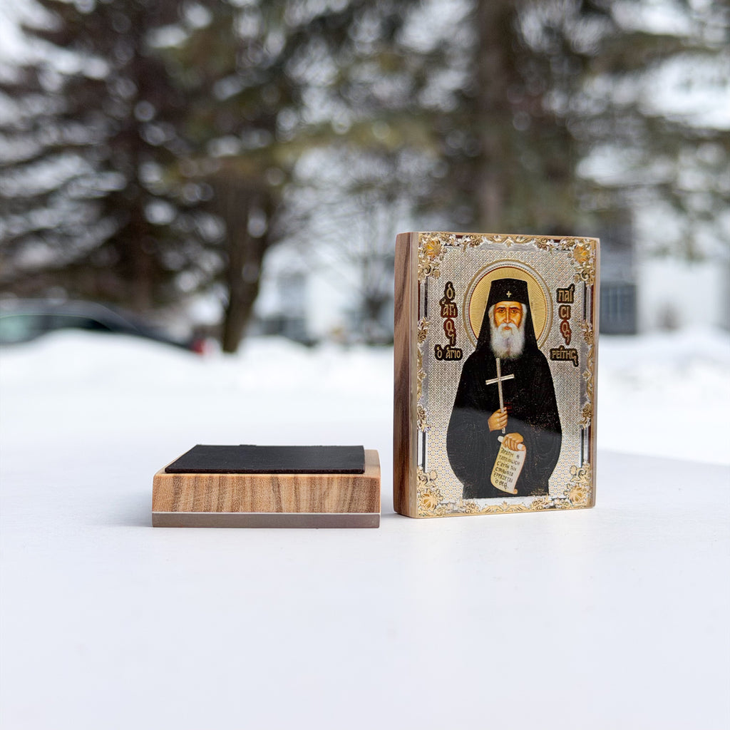 Saint Paisios Magnetic Icon