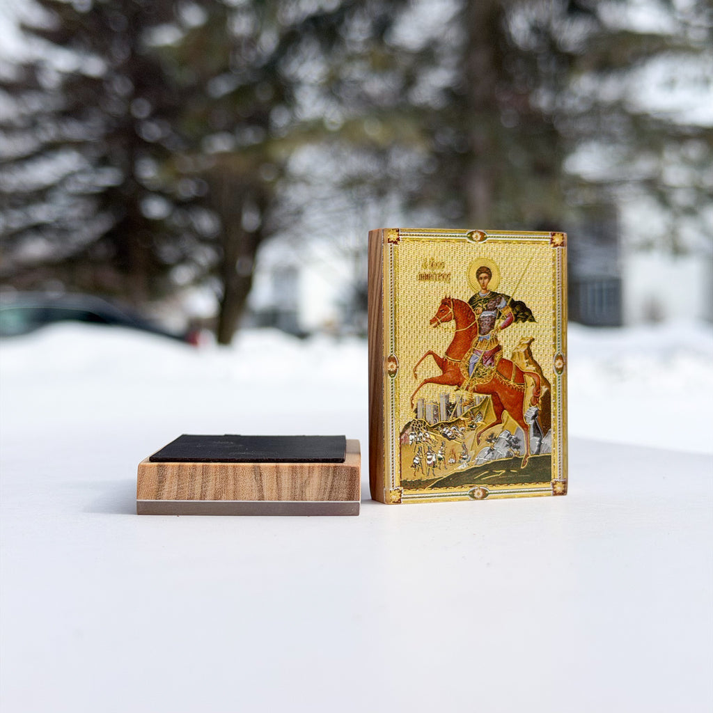 Saint Demetrius Magnetic Icon