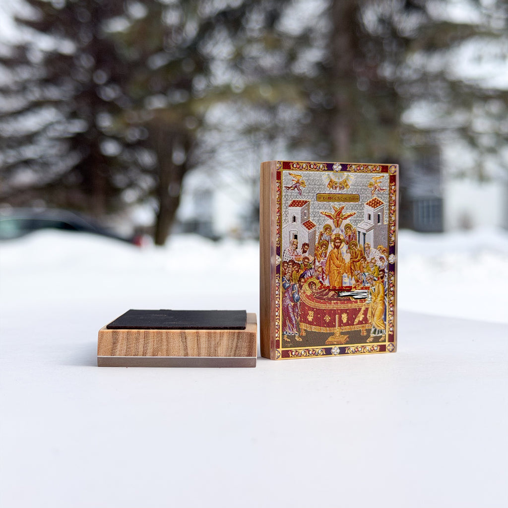 The Dormition of The Theotokos Magnetic Icon