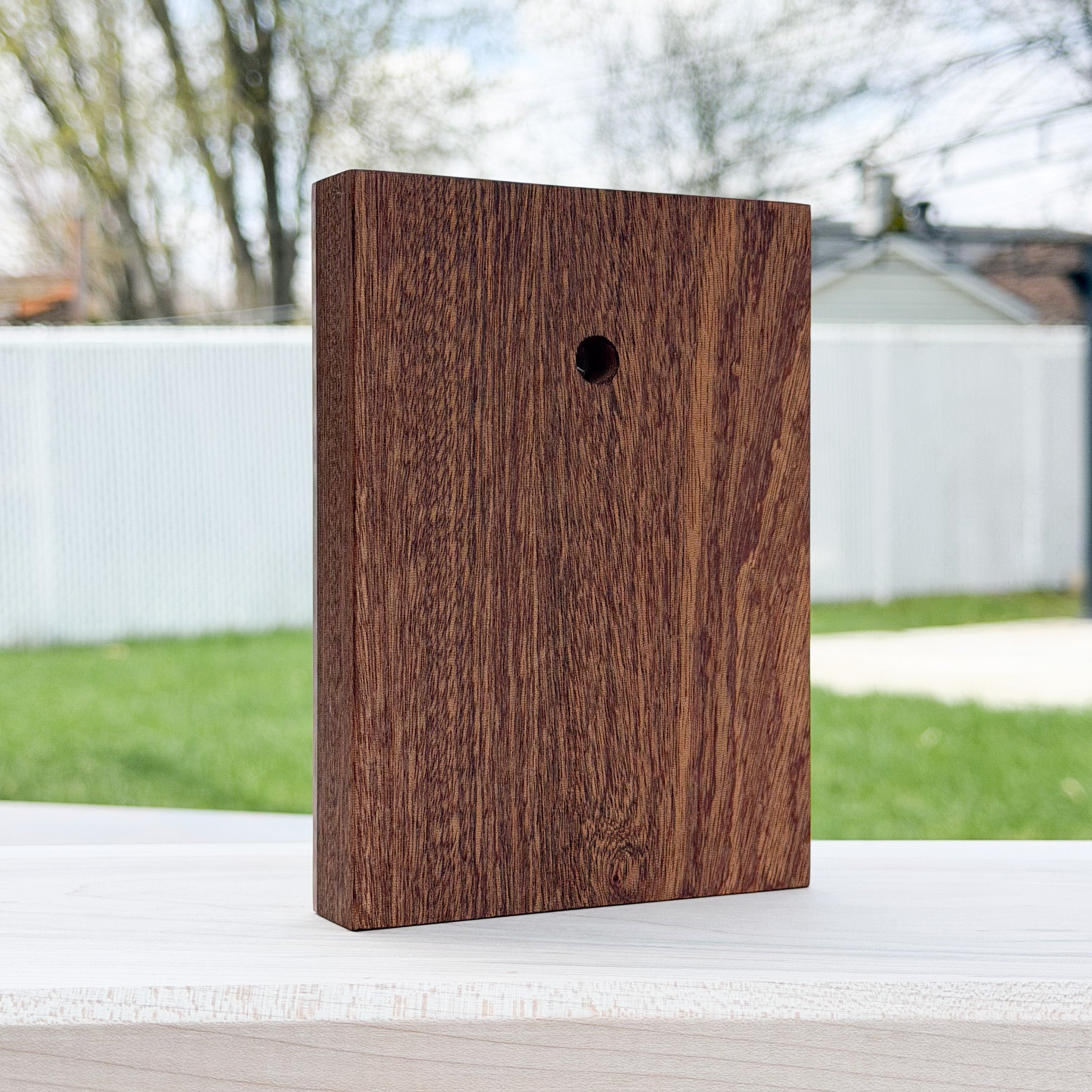 Theotokos Eleusa V2 African Mahogany Edition (10cm x 14cm)