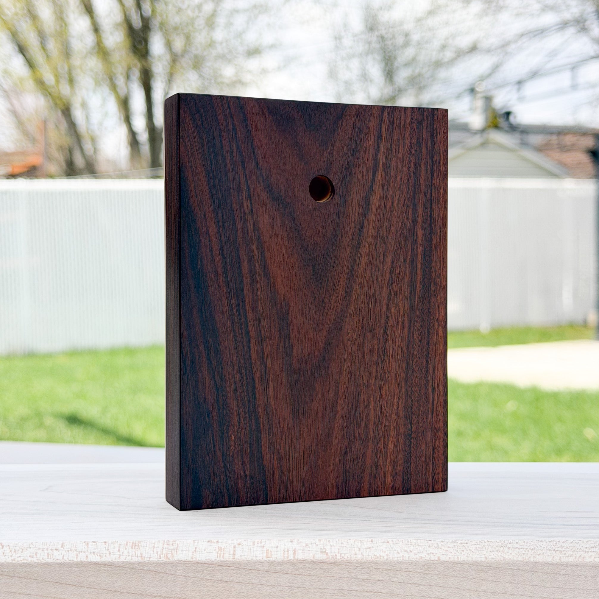Theotokos Eleusa Icon V2 Santos Rosewood Edition (10cm x 14cm)