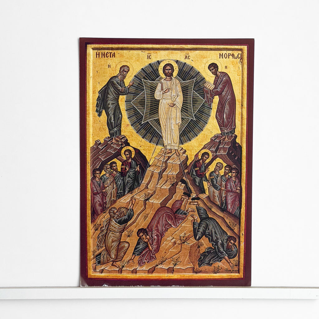 The Transfiguration of Jesus Christ Icon