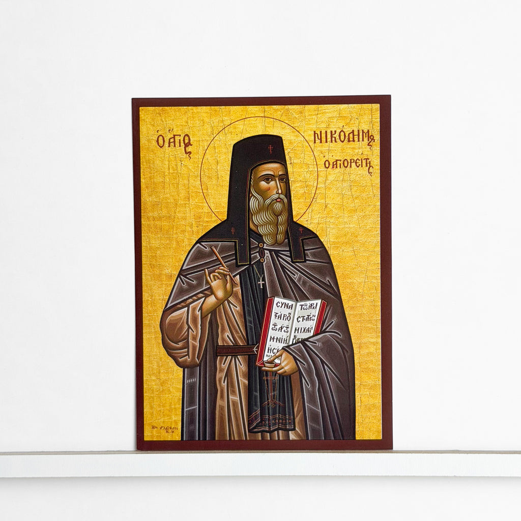 Saint Nicodemus of Mount Athos Icon