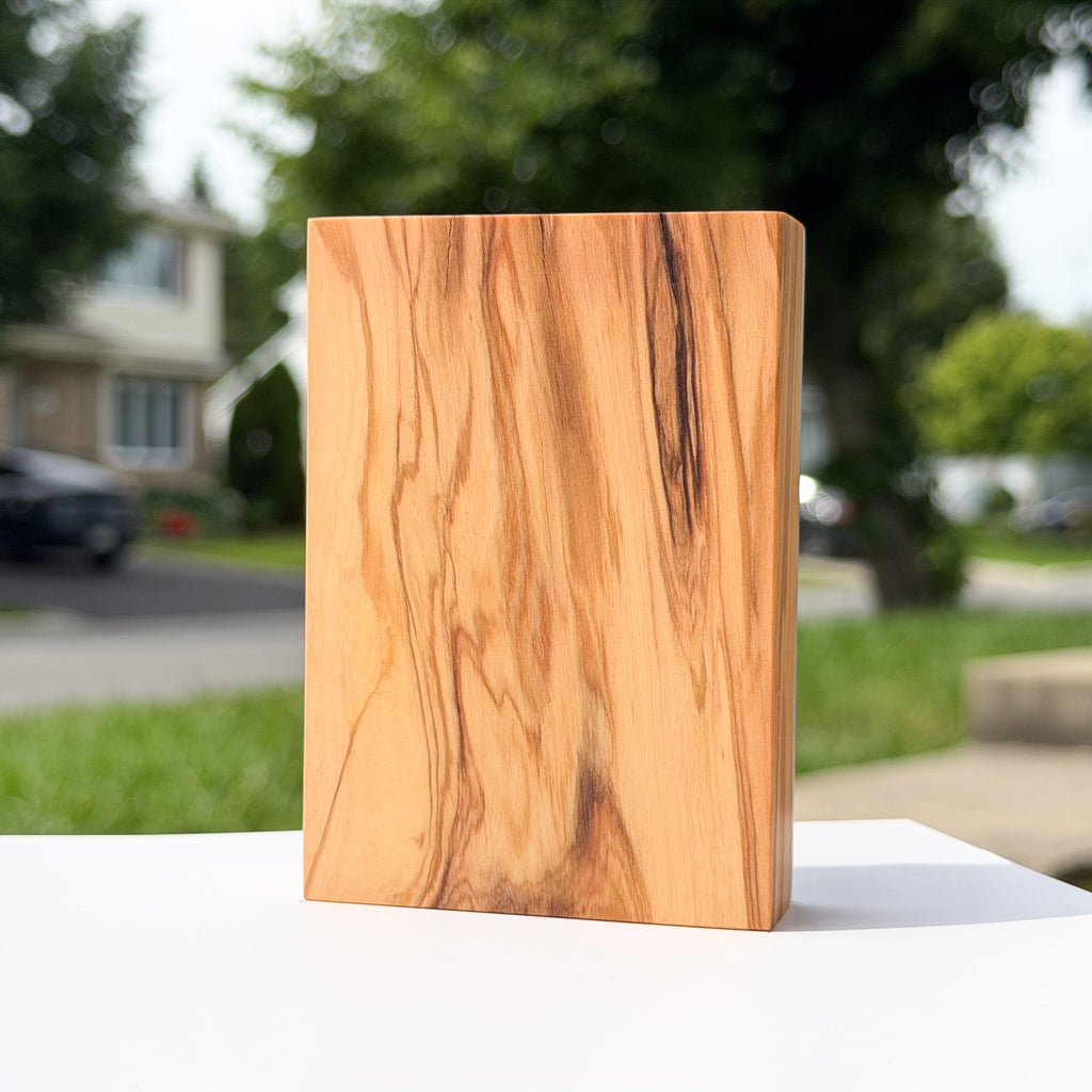 Pantocrator Icon (6cm x 9cm - Greek Olive Wood)