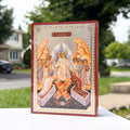 The Harrowing of Hades Icon (10cm x 14cm - Santos Rosewood)
