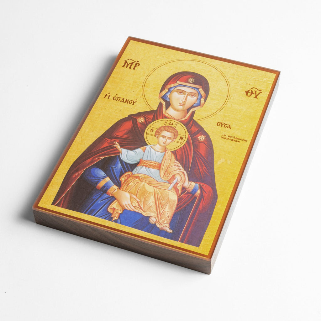 Theotokos Eleusa Icon V4