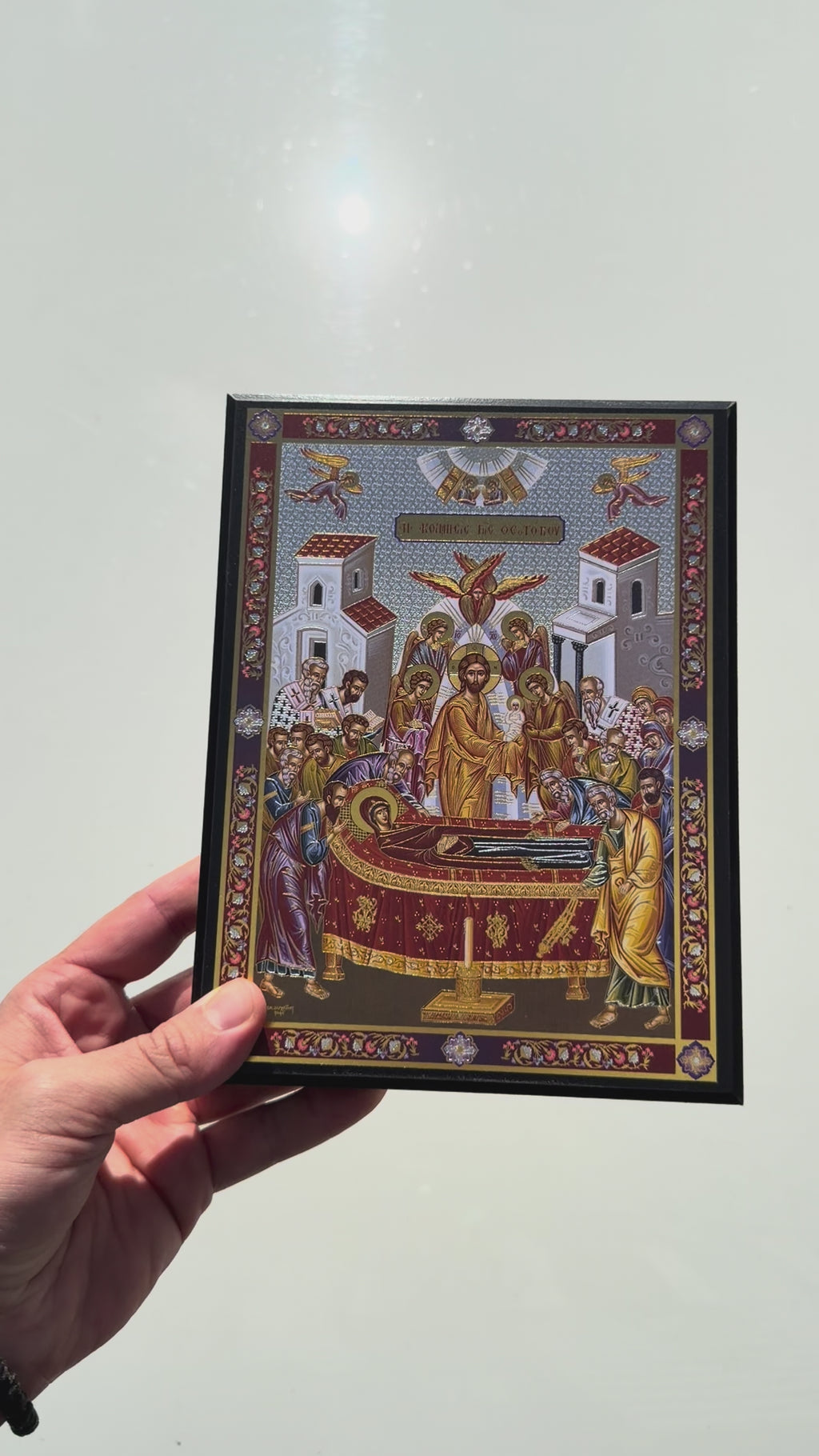 The Dormition of The Theotokos Icon (TFL)