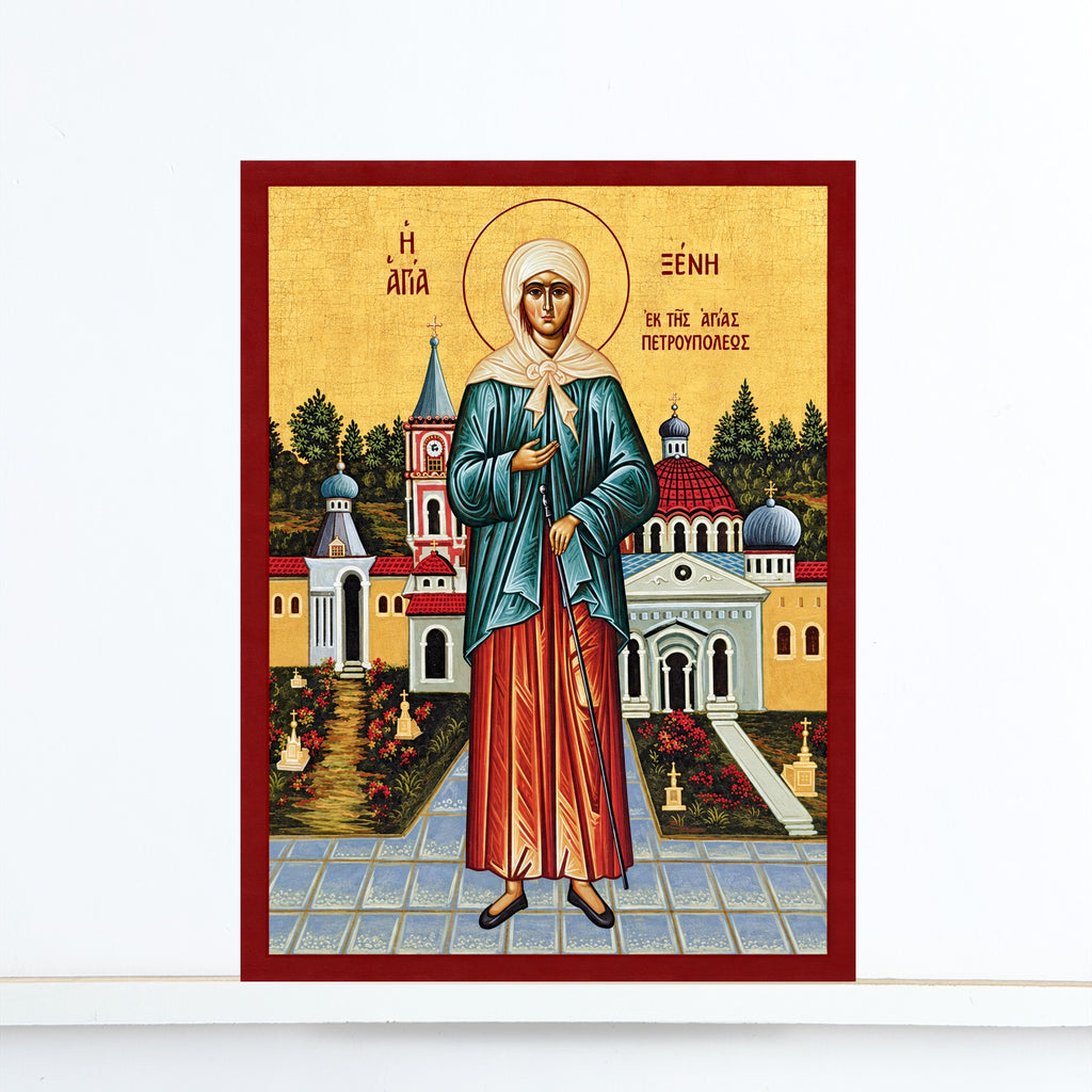 Saint Xenia of Saint Petersburg Icon